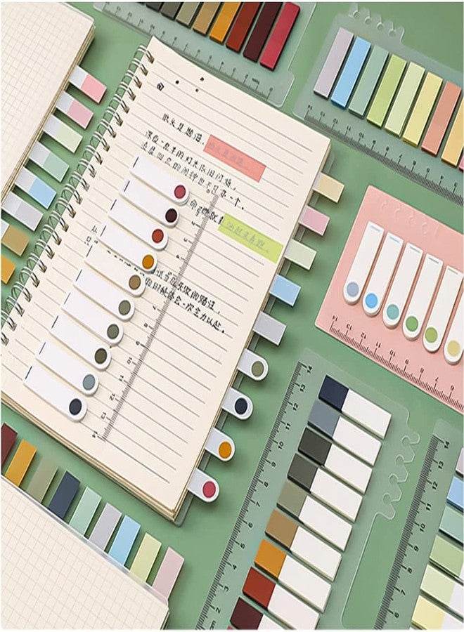 IMPRINT Morandi Pastel Colors Sticky Tabs 200 and 2 Packs 3x3 Inch Pastel Sticky Notes - Image 3