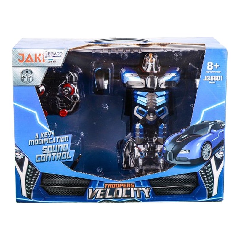 Troopers Velocity Transformer Vehicle with Remote Control - JQ6601 - Image 2
