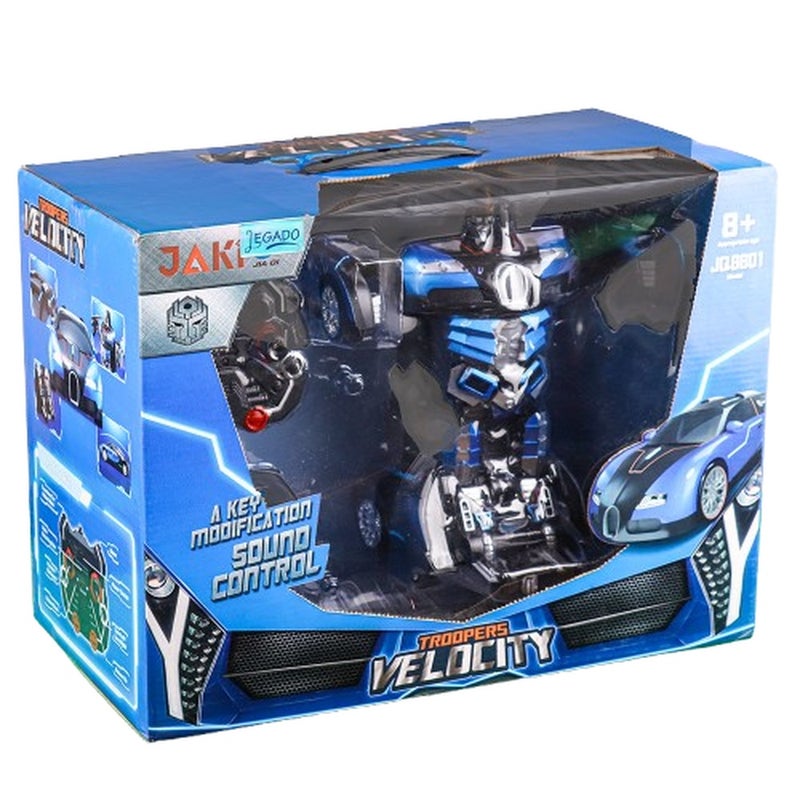 Troopers Velocity Transformer Vehicle with Remote Control - JQ6601 - Image 1
