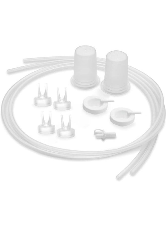 Ameda 2 Pack Breast Pump Kit Valves, Replacement Valves for Ameda Breast Pump Kits, Compatible with All Ameda HygieniKit Milk Collection Systems, Maintain Pump Performance, BPA Free DEHP Free - Image 1