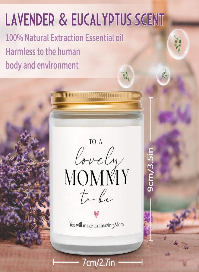 Elequaint Mom to Be Gift, Pregnancy Gifts for First Time Moms, Best Gifts for Expecting Mom, Lovely Mommy to Be Gift, Lavender Scented Candle Gifts for Pregnant Women - Image 4