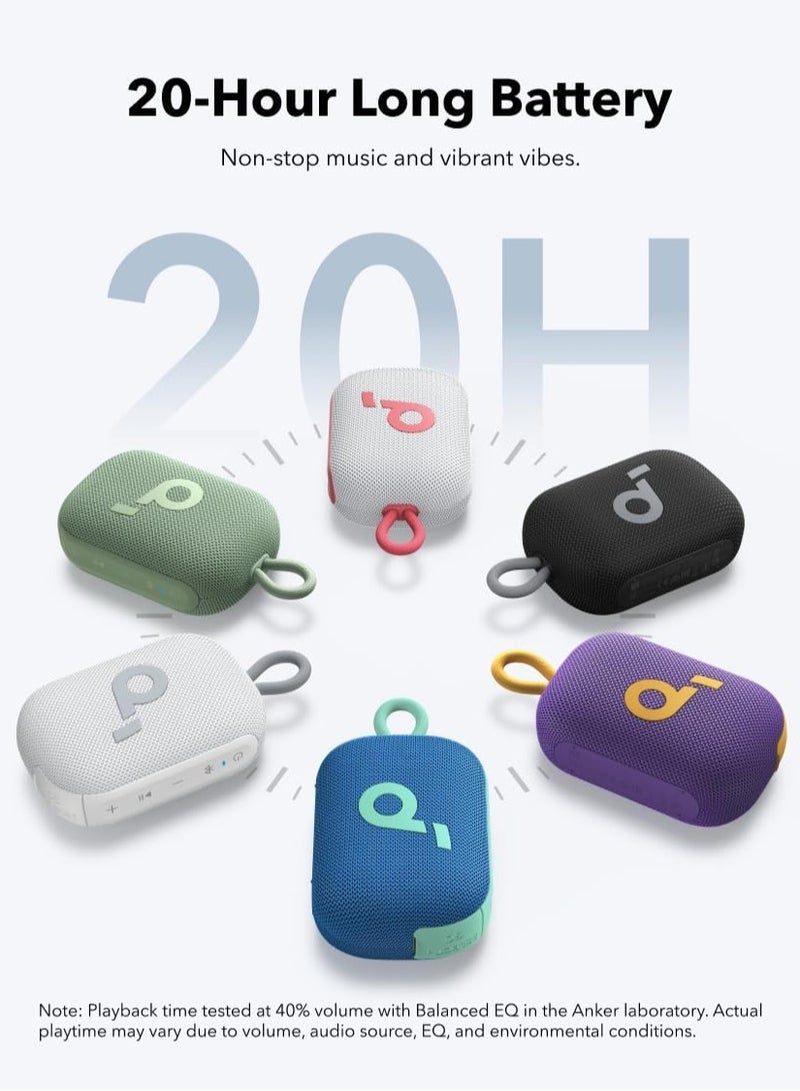 Soundcore Select 4 Go Ultra-Portable Bluetooth Speaker, 20-Hour Playtime, IP67 Water and Dust Resistance, Floatable, Customizable Professional EQ, and Wireless Stereo Pairing  - Image 2