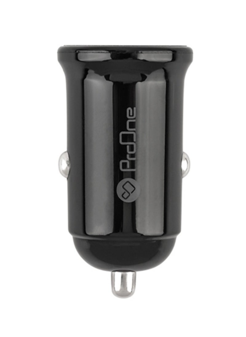 برو واحد شاحن سيارة ProOne PCG12 ثنائي USB، شحن عالي السرعة بقوة 2.4 أمبير مع كابل Micro USB بطول 100 سم  - Image 5