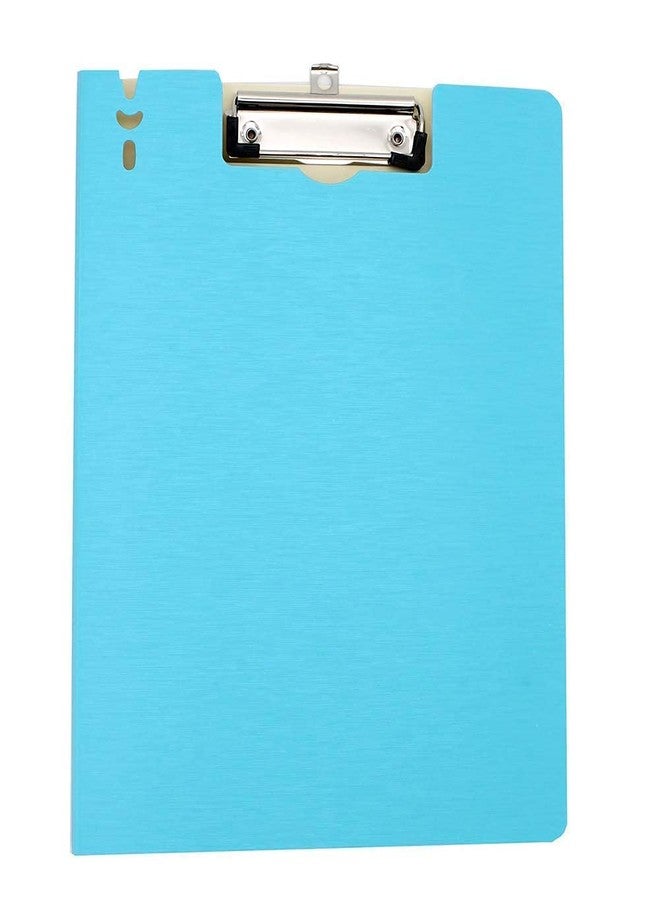 ATOOZED Clip Boards with Cover A4 Letter Size Clipboard Colorful File Cover Folder Document Organizer Notebook Writing Pad Exam Drawing Sheet Pad (1 Pcs) (Multicolor) - Image 1