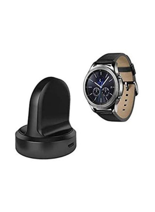 Magnetic Charging Charger Dock For Samsung Galaxy SM-R800 Black - Image 1