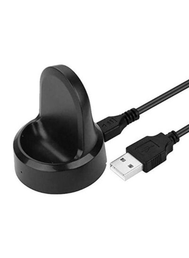Magnetic Charging Charger Dock For Samsung Galaxy SM-R800 Black - Image 2