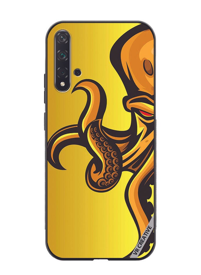 VR CREATIVE Protective Case Cover For Huawei Nova 5T Octopus Design Multicolour - Image 1