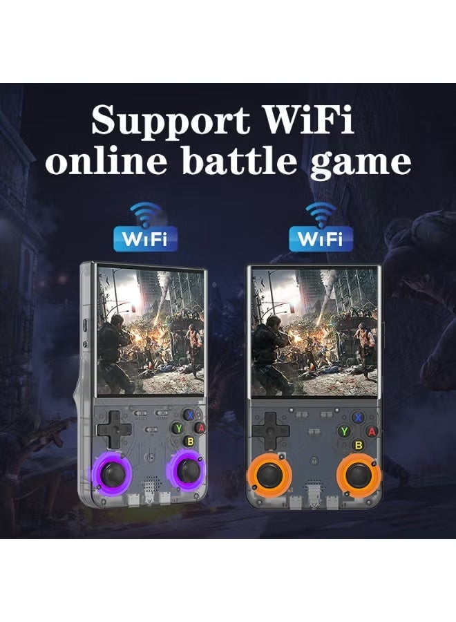 BlueFire R36S Pro Ultra Portable Retro Gaming Console | 4" IPS HD OCA Full Lamination Screen | 20,000+ Preloaded Classic Games | RK3326 Quad-Core CPU with Mali-G31 GPU | 64GB Storage | Linux/Emuelec System with WiFi & Bluetooth | 3000mAh Long-Lasting Battery with Fast Type-C Charging | Handheld Arcade & Retro Emulator for Endless Fun Anywhere - Image 4