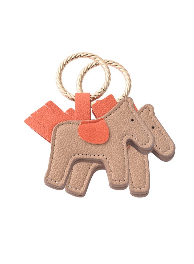 Generic Semi-PU Portable Anti-Lost Pony-Shaped Magnetic Hat Clip - Essential Bag Storage Clip for Travel  - Image 4