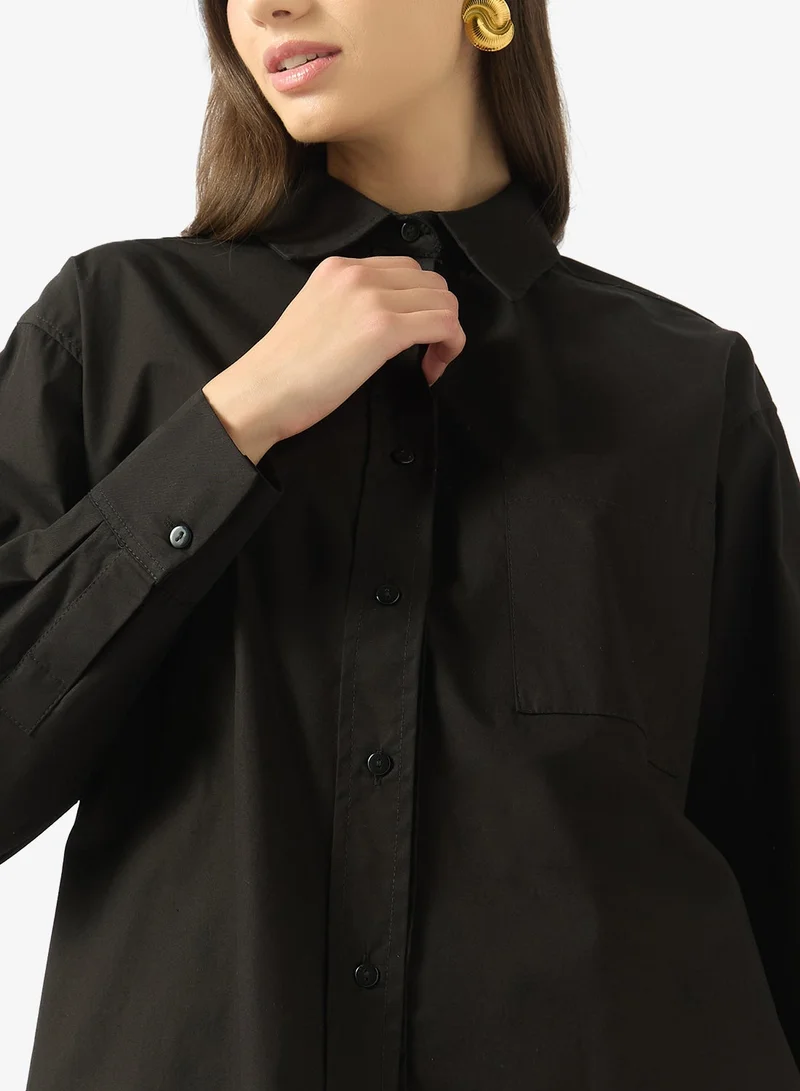 Fyor  Classic Relaxed Button-Down Shirt for Women | Best Price UAE
