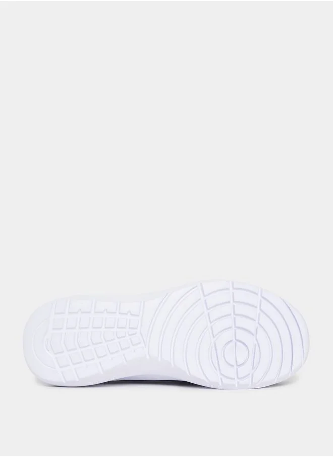 Styli Textured Lace Up Spiral Trainers