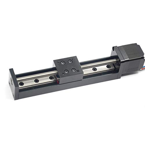 Befenybay 100mm Effective Travel Length Mini Linear Rail Guide Lead Screw T6x1 with NEMA11 Stepper Motor for DIY/CNC Router Parts X Y Z Linear Stage Actuator - Image 4