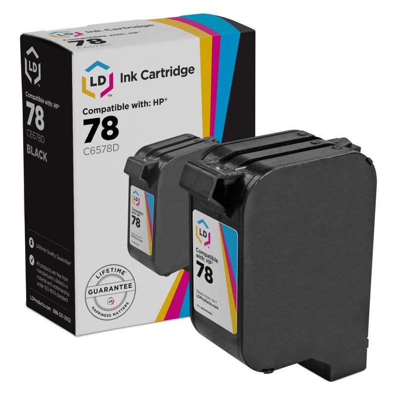 LD Remanufactured Ink Cartridge Replacement for C6578D HP 78 Color Ink Cartridge for Deskjet 1220 3820 920 930 9300 970 Color Copier 180 190 280 290 - Image 2