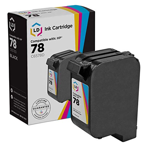LD Remanufactured Ink Cartridge Replacement for C6578D HP 78 Color Ink Cartridge for Deskjet 1220 3820 920 930 9300 970 Color Copier 180 190 280 290 - Image 1