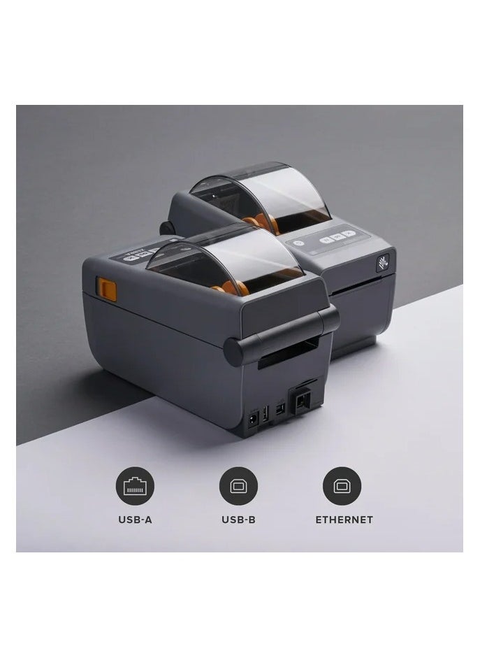 ZEBRA ZD411D  203dpi USB BT Label Printer  - Image 2