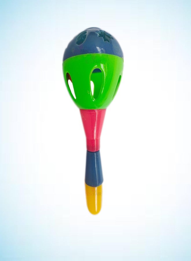 ROSEFAIR Plastic Baby Rattles Toys Set, Infant Grab Shake Rattle, Sensory Teether, Development Learning Music Toy, Newborn Gift 0-12 Months, Multicolor (Green) - Image 5