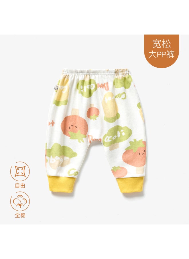 Doxiluka Baby Pants Spring/autumn Cotton Outerwear Boys & Girls Big Pp Pants One-year-old Infant Trousers - Image 2