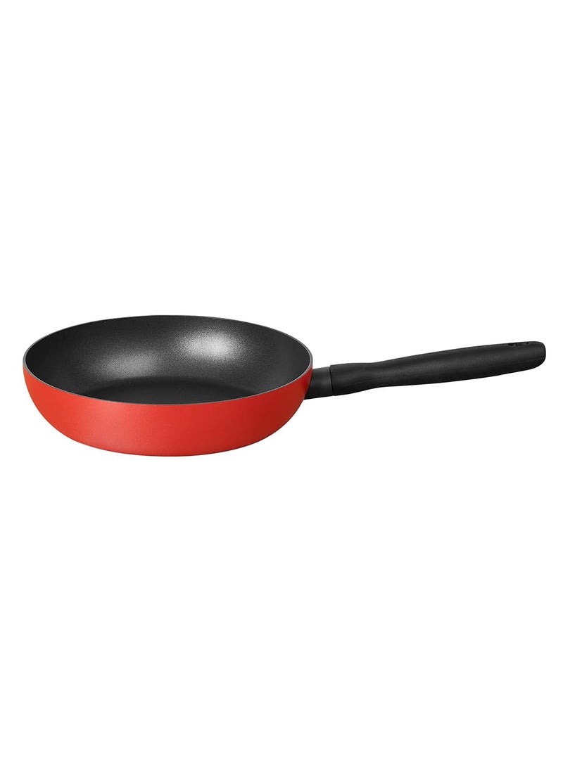 MEYER Meyer Bauhaus Nonstick Open Frypan, 24 cm, Red  - Image 1