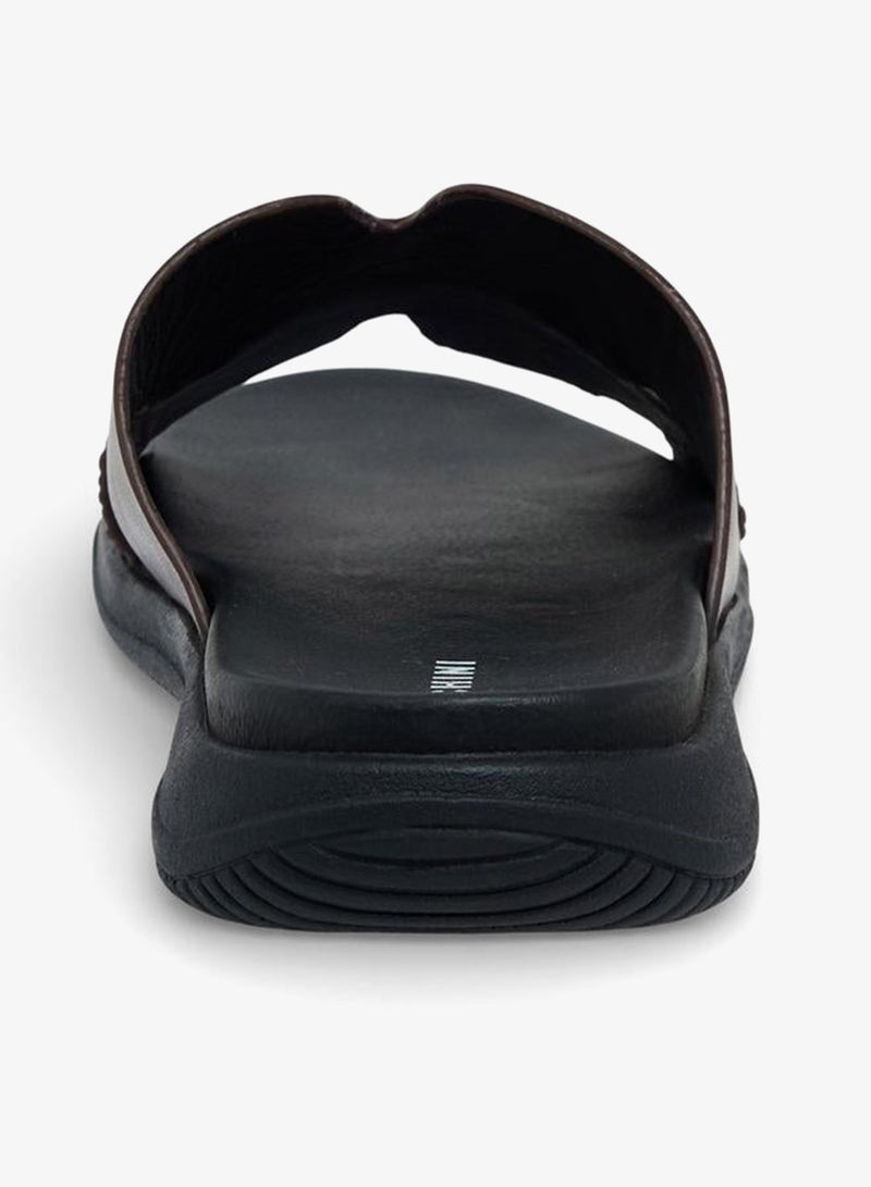 DUCHINI Men Leather Comfort Sandals - Image 5