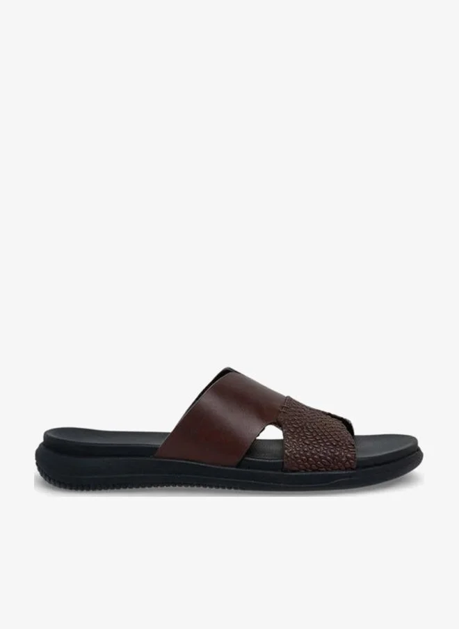 DUCHINI BROWN Men Leather Comfort Sandals for Men | Best Price UAE