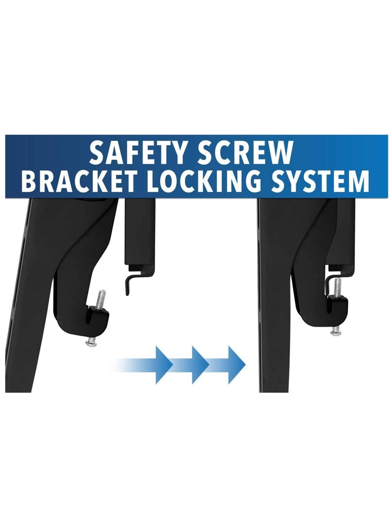 Fixed Wall Mount - Securely Mount Your 32 to 80 Inch Screen with Sleek Design, Easy Installation, and Universal Compatibility - SH65F Fixed Wall Mount - Image 4