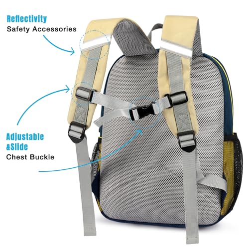 STEAMEDBUN Kids Backpack for Boys,Kindergarten Backpack for Toddler Boys Age 3-6 - Image 4