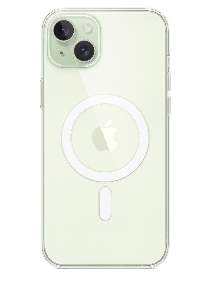 ماركة غير محددة - حافظة شفافة مع MagSafe لهاتف iPhone 15 Plus - Image 1