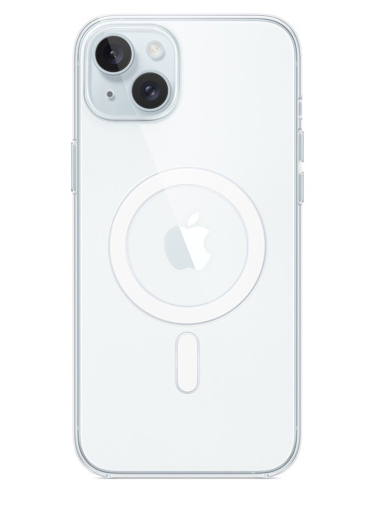 ماركة غير محددة - حافظة شفافة مع MagSafe لهاتف iPhone 15 Plus - Image 1