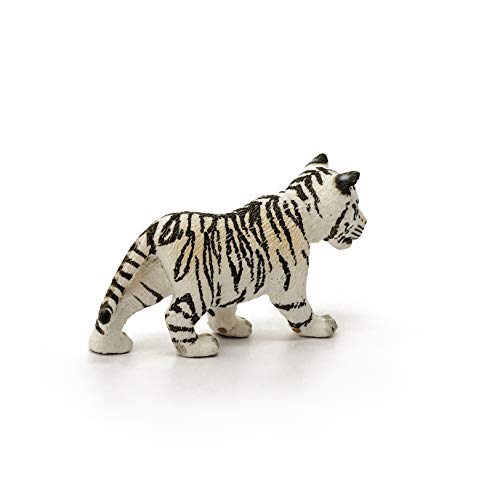 Schleich Wild Life, Animal Figurine, Animal Toys for Boys and Girls 3-8 Years Old, White Tiger Cub, Ages 3+ - Image 5
