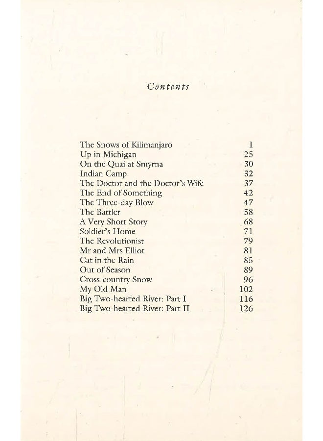 Vintage Hemingway: Snows Of Kilimanjaro  - Image 3