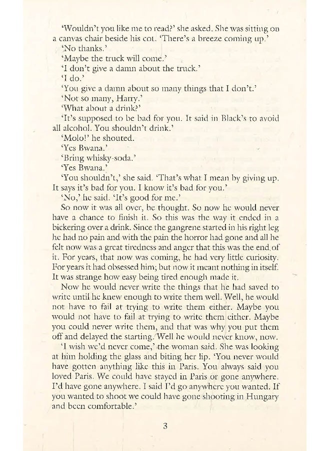 Vintage Hemingway: Snows Of Kilimanjaro  - Image 5