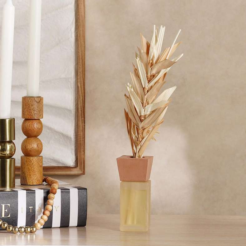 Pan Home Natural Fire Grass Reed Diffuser for Home