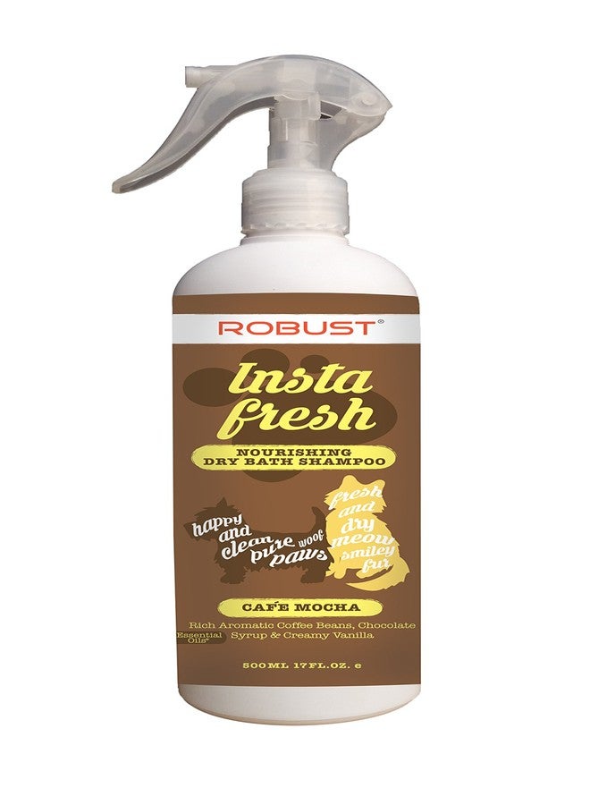 Robust Instafresh Nourishing Dry Bath Pet Shampoo : Cafe Mocha 250 ml - Image 1