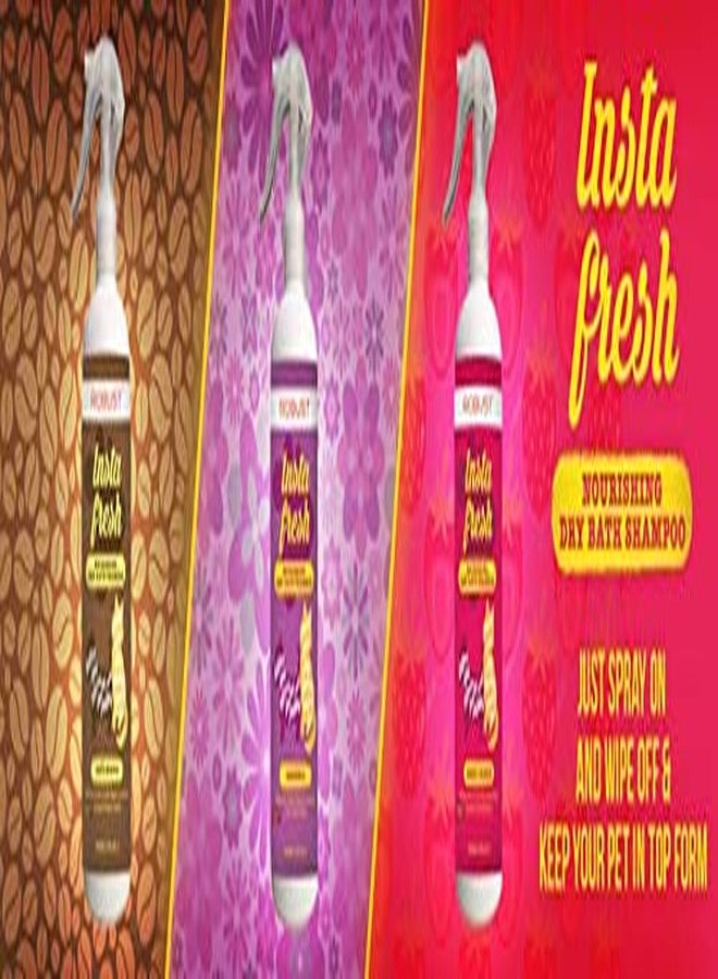 Robust Instafresh Nourishing Dry Bath Pet Shampoo : Cafe Mocha 250 ml - Image 3