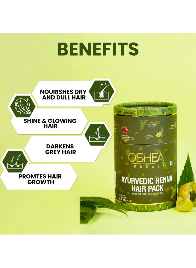 أوشيا هيربالز عبوة الحناء للشعر 250 جم - Image 3