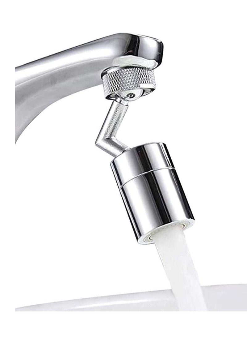 Kitchen Tap Head, Faucet Water Filters Nozzle 720° Rotatable Universal Splash Anti-Splash, Oxygen-Enriched Foam, Four-Layer Mesh, Leak-Proof with Double O-Ring