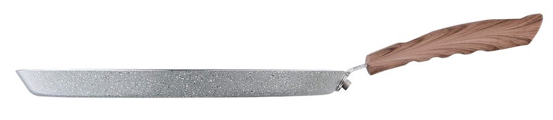 BERGNER Alpine Forged Aluminium Non-Stick Flat Tawa, 26 cm, Induction Base, Grey. - Image 3