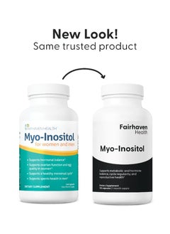 fairhaven health Myo-Inositol 2000 mg 120 Capsules (500 mg per Capsule)  - Image 1