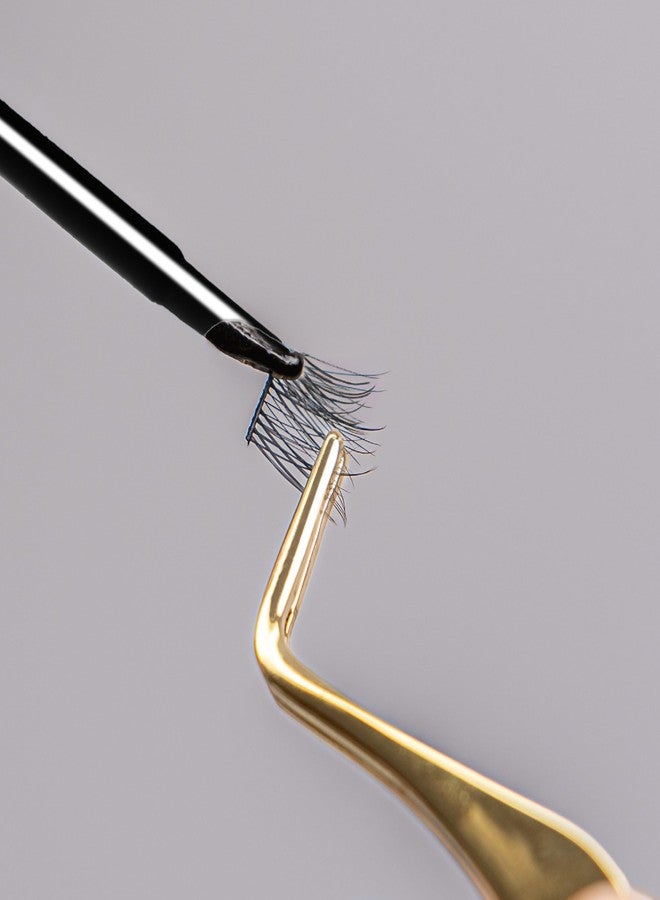 آي لور مجموعة وصلات الرموش من إيلور أندرلاش، 30 وصلة منحنية | تتضمن لاصقًا، وأداة تطبيق، ومزيلًا | تدوم حتى 7 أيام - Image 4