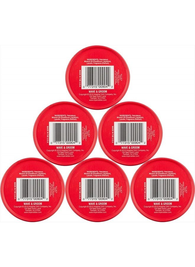 Dax Wave and Groom Hair Dress, 3.5-Ounce Jars (Pack of 6) - Image 4