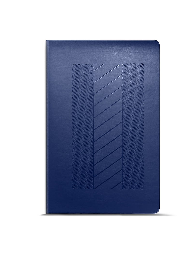 بيتر غطاء حماية كلاسيكي ثلاثي الطي من جلد البولي يوريثان لهاتف Honor Pad X9 مقاس 11.5 بوصة 2023 باللون الأزرق الداكن - Image 2