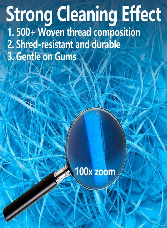 DanTicy Coconut-Oil Infused Woven Dental Floss,Deep Clean Natural Vegetable Waxed Floss,Extra Wide Cleaning and Slides Smoothly & Easily,PFAS Free | Mint Flavored(33 Yds x 2 Unit) - Image 2