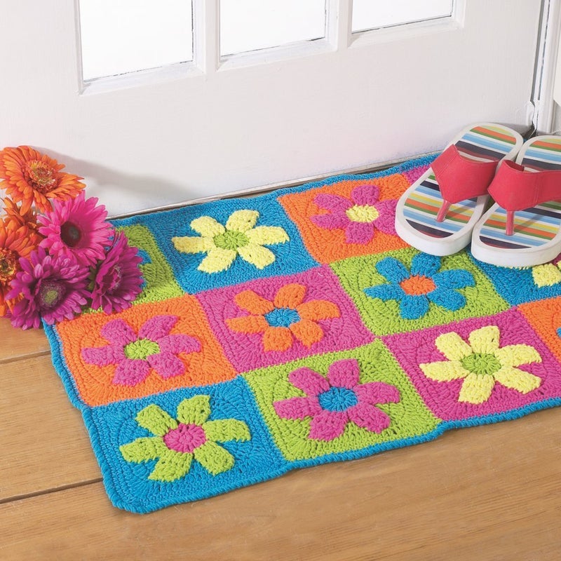 Bernat Handicrafter Cotton Solids Yarn, 1.75 oz, Gauge 4 Medium, 100% Cotton, Hot Green - Image 5