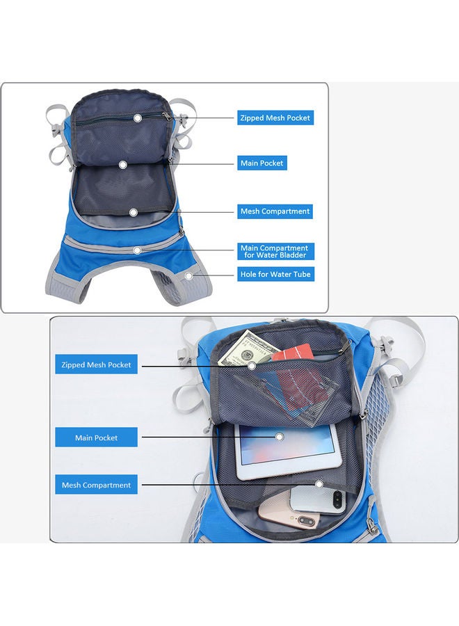 NIBEMINENT Hydration Pack Bicycle Backpack for 2L Water Bladder 23x4x21cm - Image 2