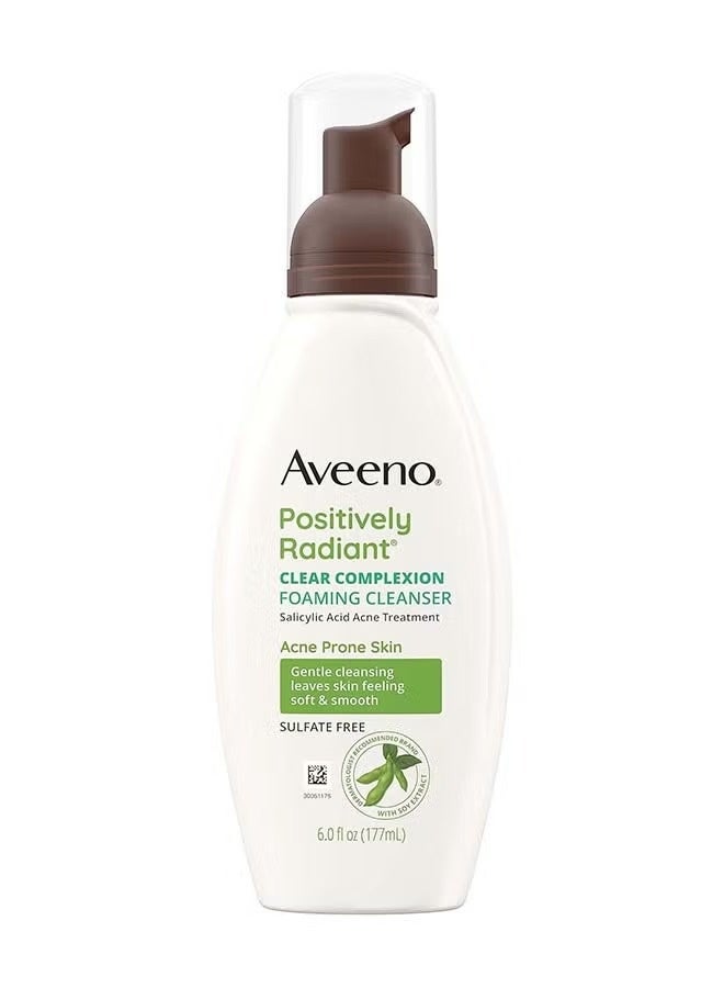 Aveeno Clear Complexion Foaming Cleanser 177ml - Image 1