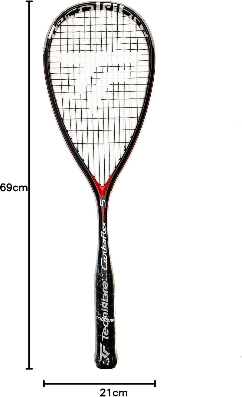 Tecnifibre Carboflex 125S Squash Racquet for Men - Image 2