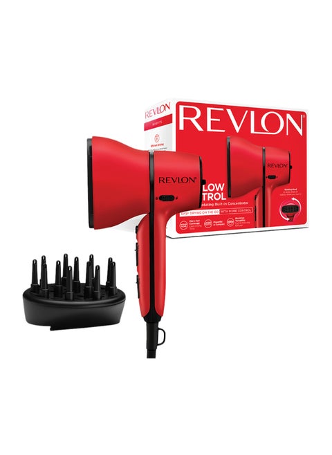 Airflow Control Hair Dryer 2000W Wider Head 90 Degrees Rotating Removable End Cap 3 Heat 2 Speed And Cool Shot