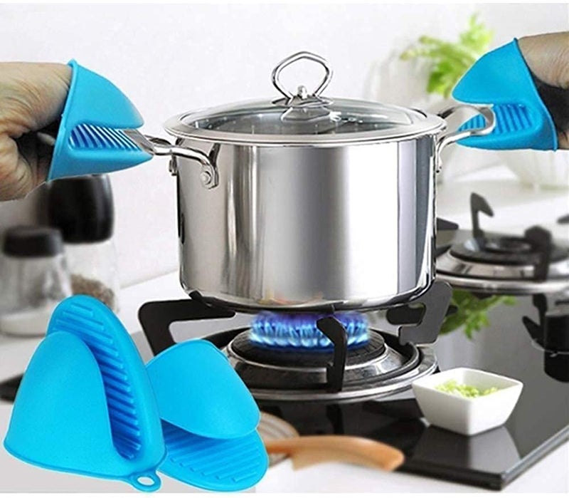 MSA MSA Hand Clip Oven Mitts Glove Cooking Pinch Grips Glove Convenient Pot Holder Kitchen Utensil Tool Multicolor 1 Pair  - Image 3