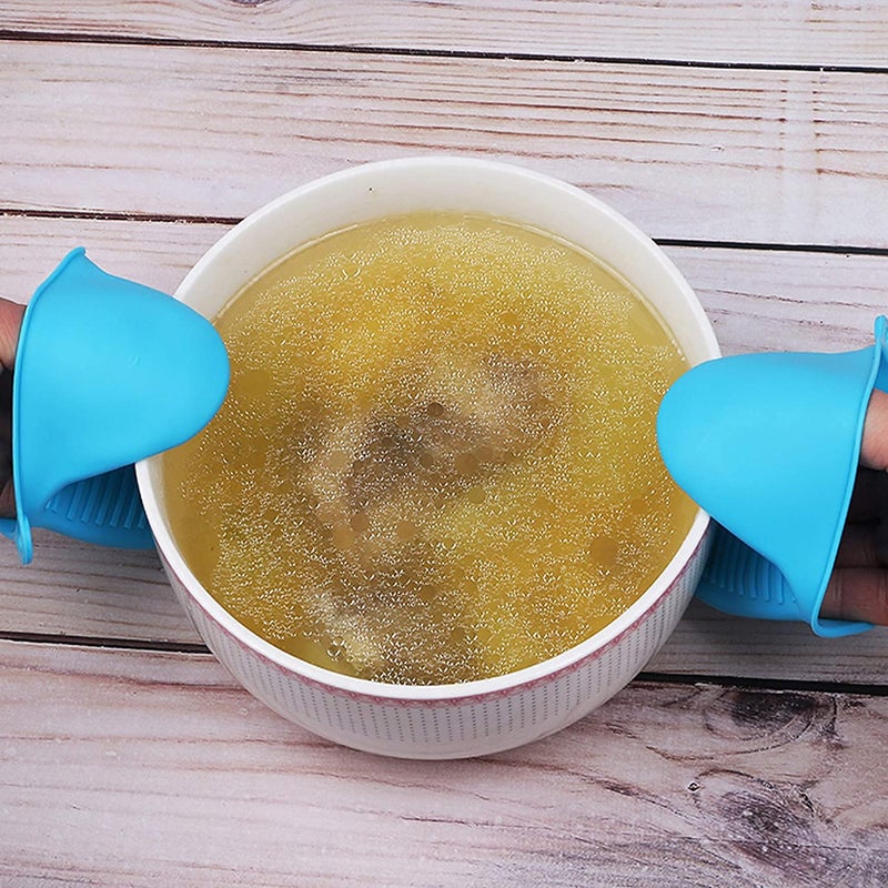 MSA MSA Hand Clip Oven Mitts Glove Cooking Pinch Grips Glove Convenient Pot Holder Kitchen Utensil Tool Multicolor 1 Pair  - Image 2