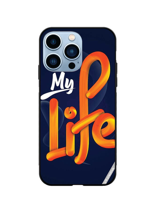 VR CREATIVE Protective Case Cover For Apple iPhone 14 Pro Max My Life Design Multicolour - Image 1